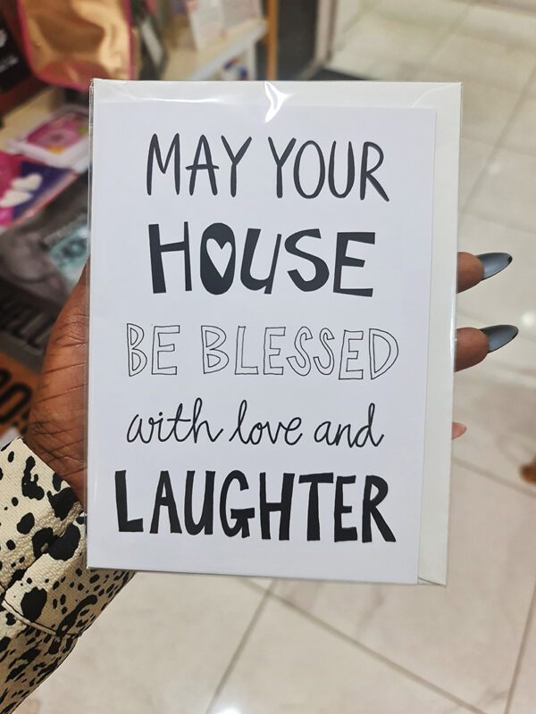 Blessed New House Card