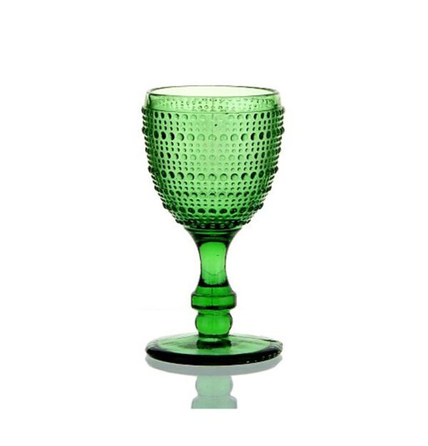 Green Wine Goblet
