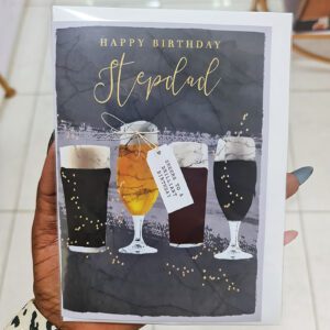 Happy Birthday Stepdad Card