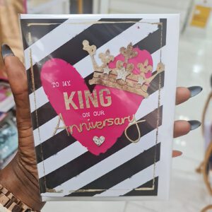 Happy Wedding Anniversary King Card