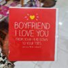 Love You Boyfriend Birthday Card