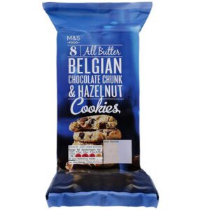 M&S All Butter Belgian Chocolate Chunks & Hazelnut Cookies