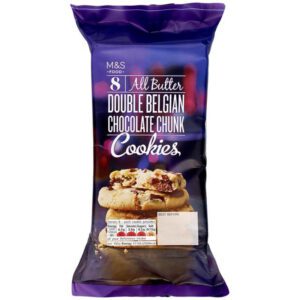 M&S Double Belgian Chocolate Chunk Cookies