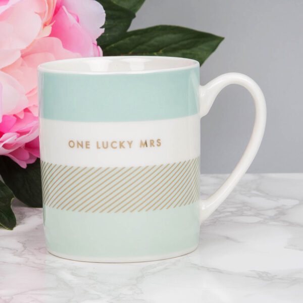 One Luckyb Mr & Mrs Double Mug Set