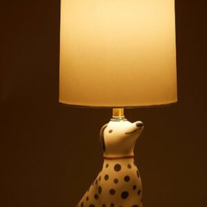 White Dalmatians Table Lamp