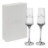 Bride & Groom Champagne Flutes