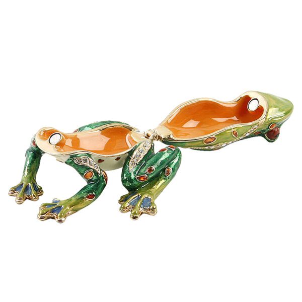 Green Frog Jewellery Box