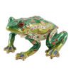 Green Frog Jewellery Box