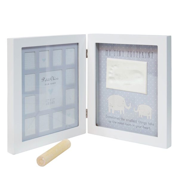 Hinged Foot Imprint & 12 Month Photo Frame