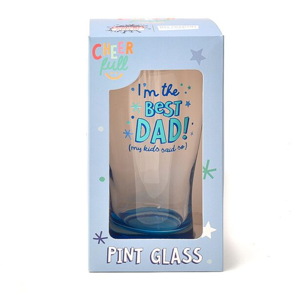 I'm The Best Dad Pint Glass