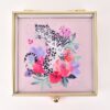 Leopard Glass jewelry Box