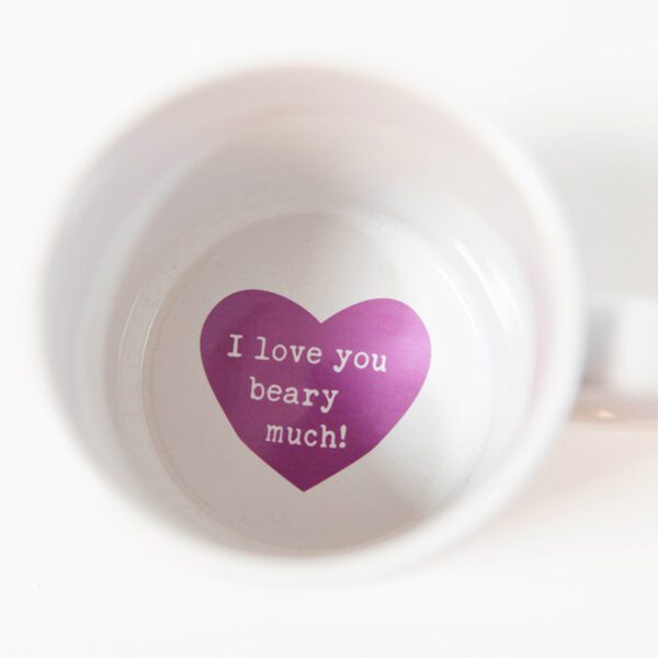 Love You Beary Mug Hidden Message Mug