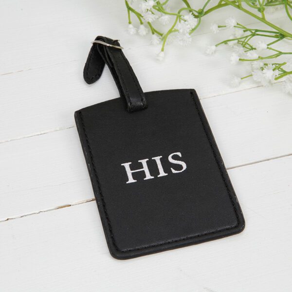 Set Of 3 His,Hers And Ours Luggage Tags