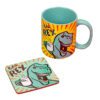 Tea Rex Mug & Coaster Gift Set