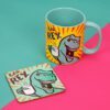 Tea Rex Mug & Coaster Gift Set