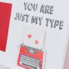 You Are Just My Type Photo Frame