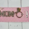Mum Diamante Keyring